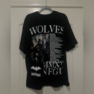 Darcsport Batman and CatWoman Oversized Tee